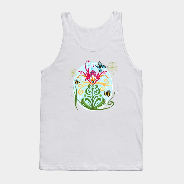 Flower Tank Top by AdrianaStore